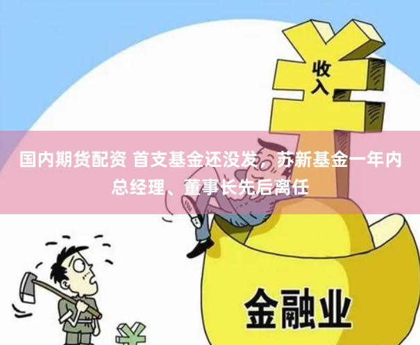 国内期货配资 首支基金还没发，苏新基金一年内总经理、董事长先后离任